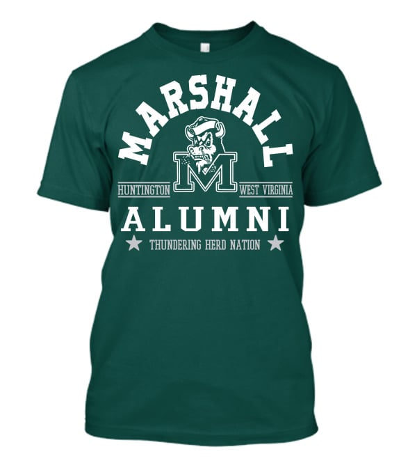 Marshall Alumni Thundering Herd Nation Huntington West Virginia T-Shirt