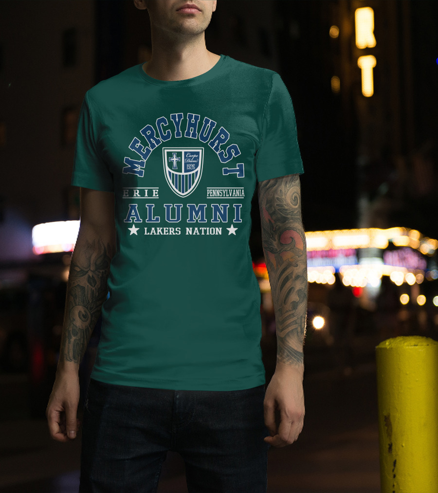 Mercyhurst Alumni Erie Pennsylvania Carpe Diem 1926 Lakers Nation T-Shirt