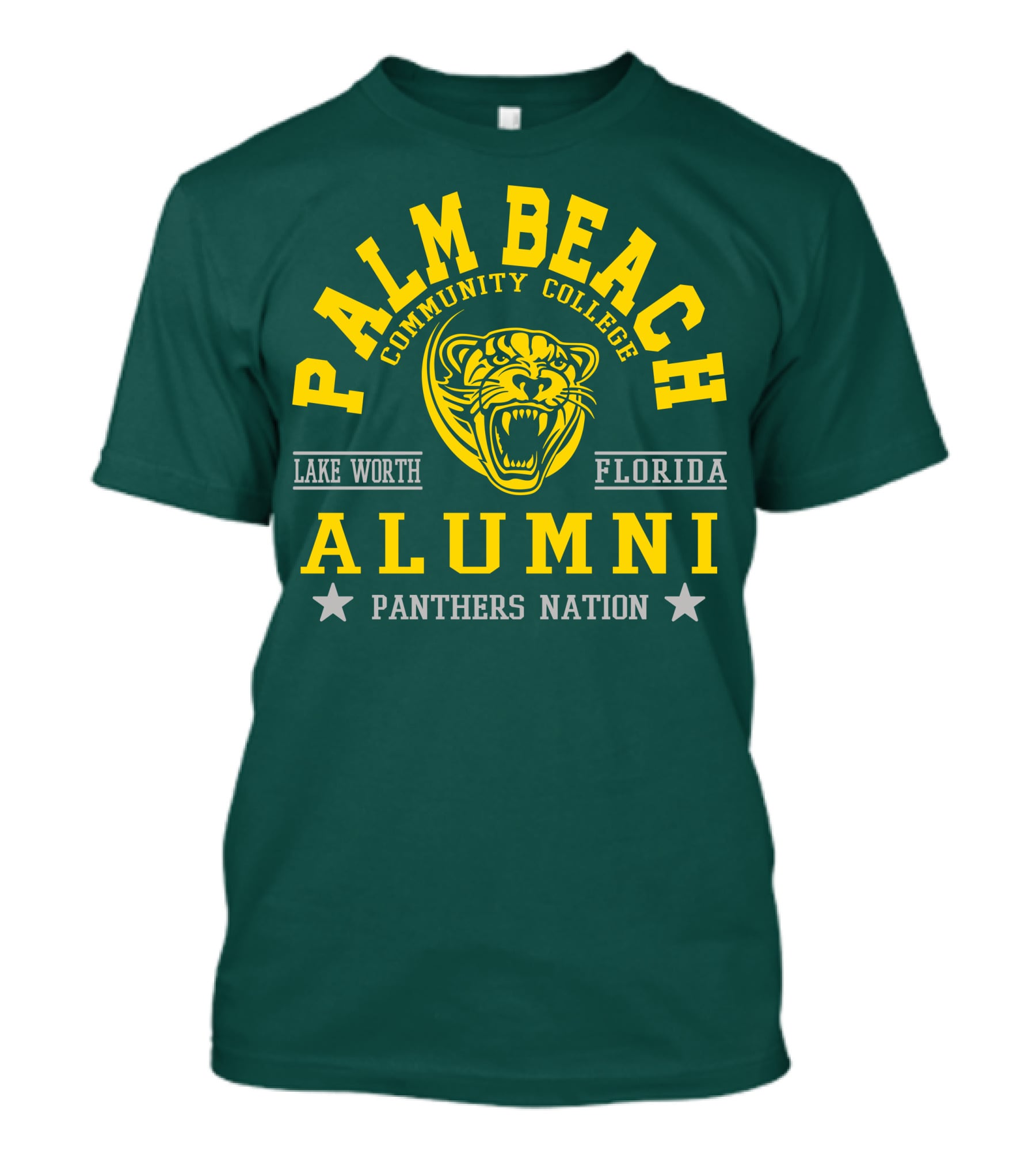 Palm Beach Community College Lake Worth Florida Alumni Panthers Nation T-Shirt