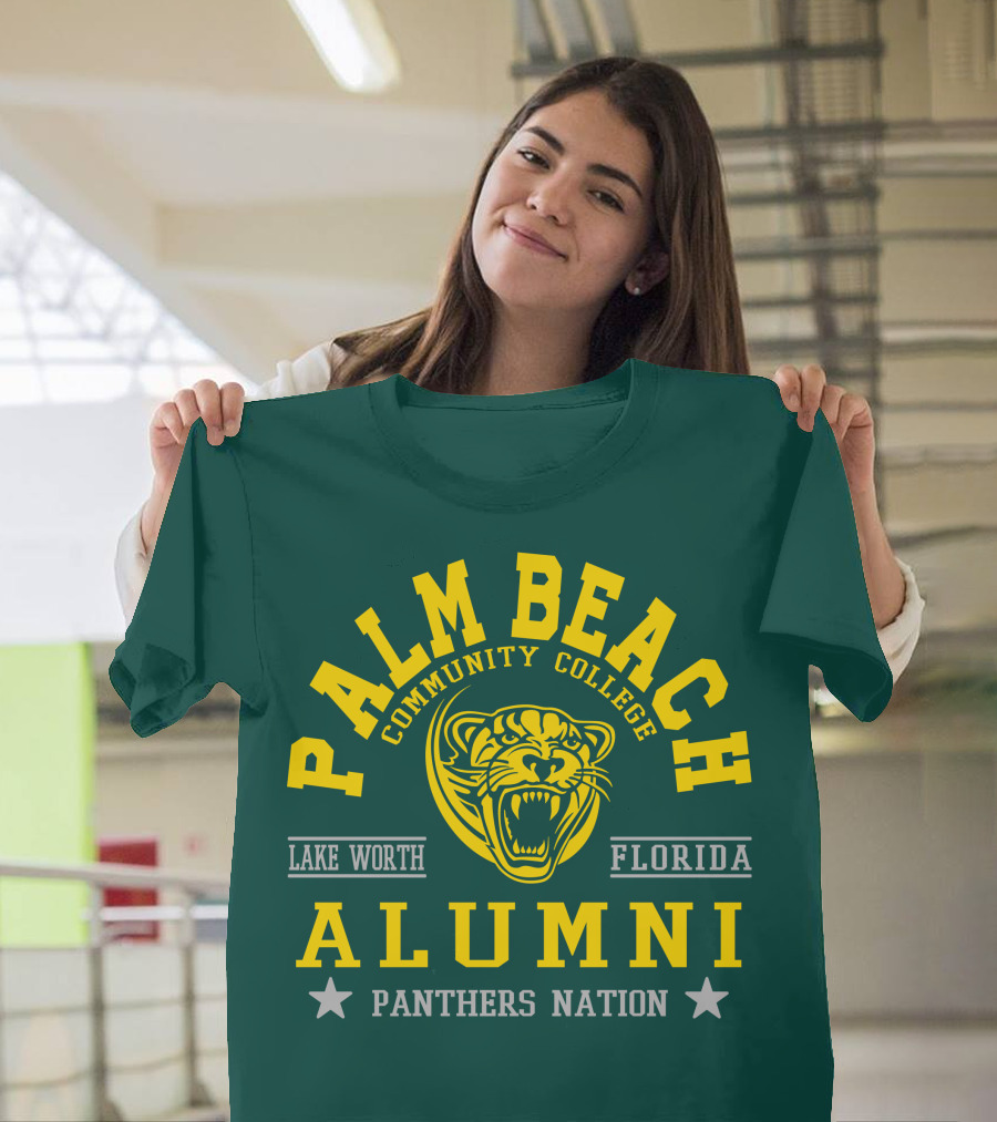 Palm Beach Community College Lake Worth Florida Alumni Panthers Nation T-Shirt