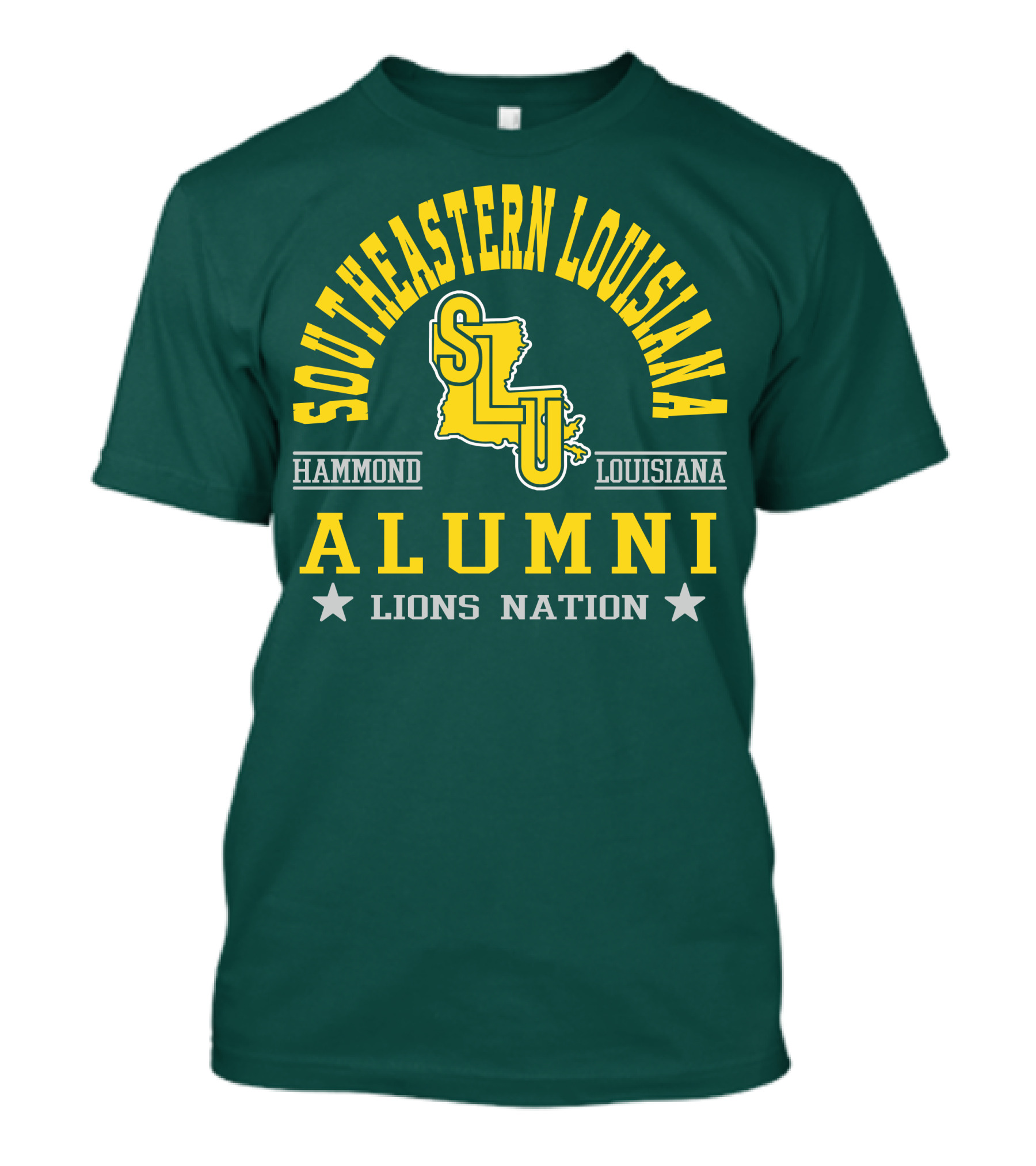Southeastern Louisiana Alumni SLU Lions Nation Hammond Louisiana T-Shirt