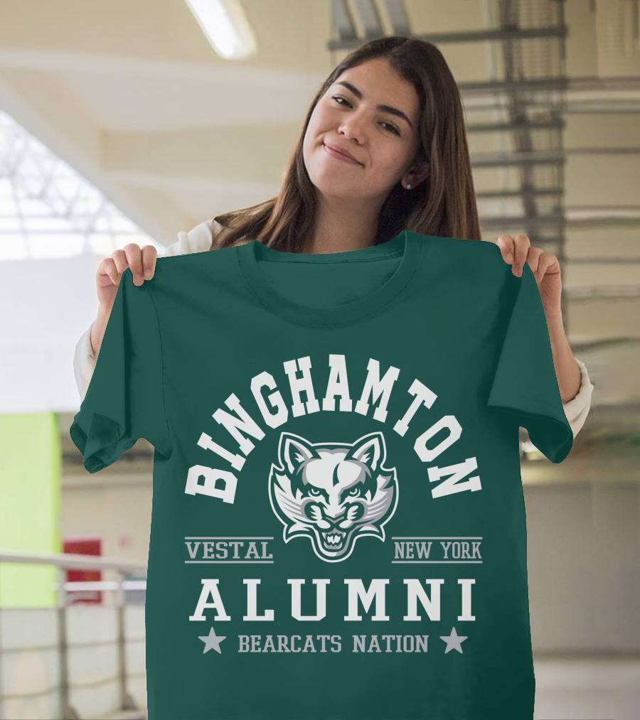 Binghamton Alumni Vestal New York Bearcats Nation T-Shirt