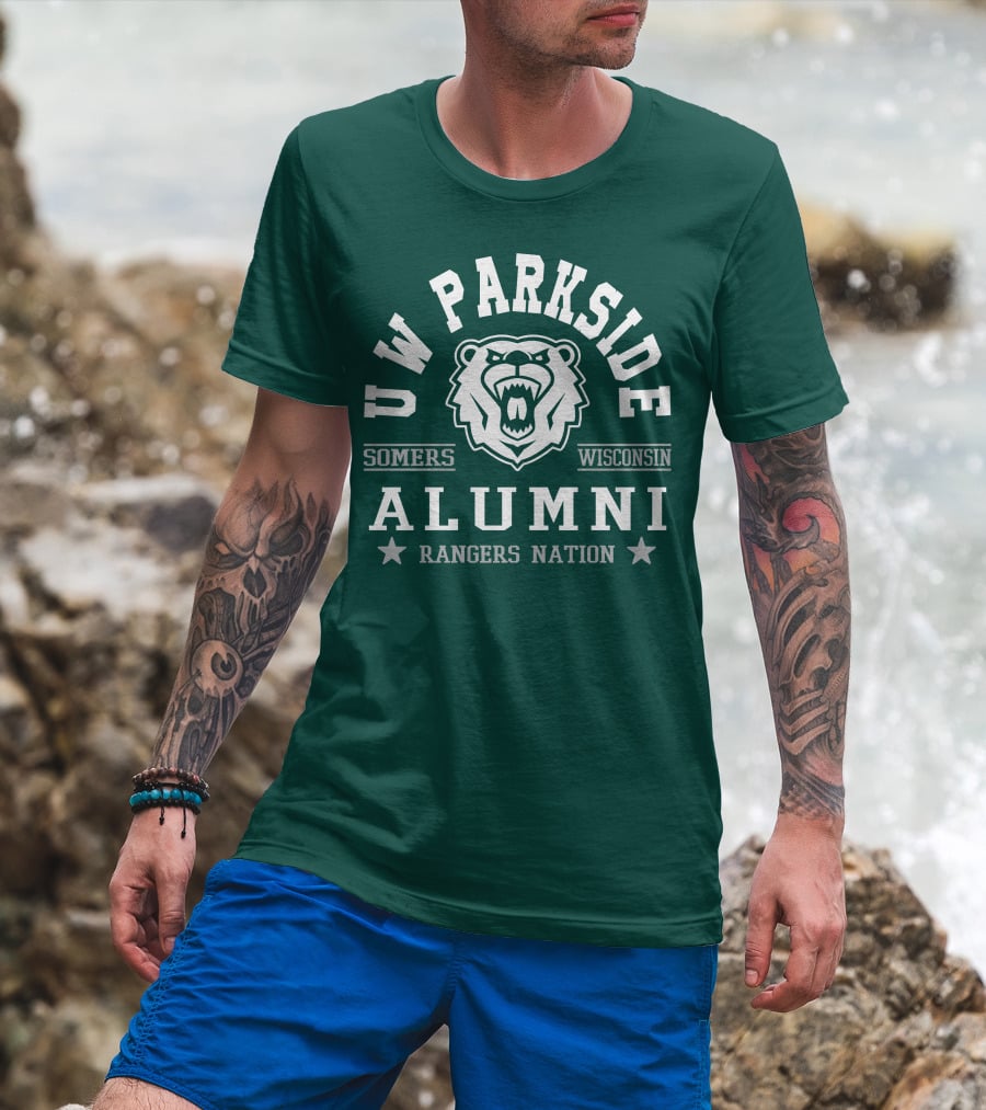 UW Parkside Somers Wisconsin Alumni Rangers Nation T-Shirt