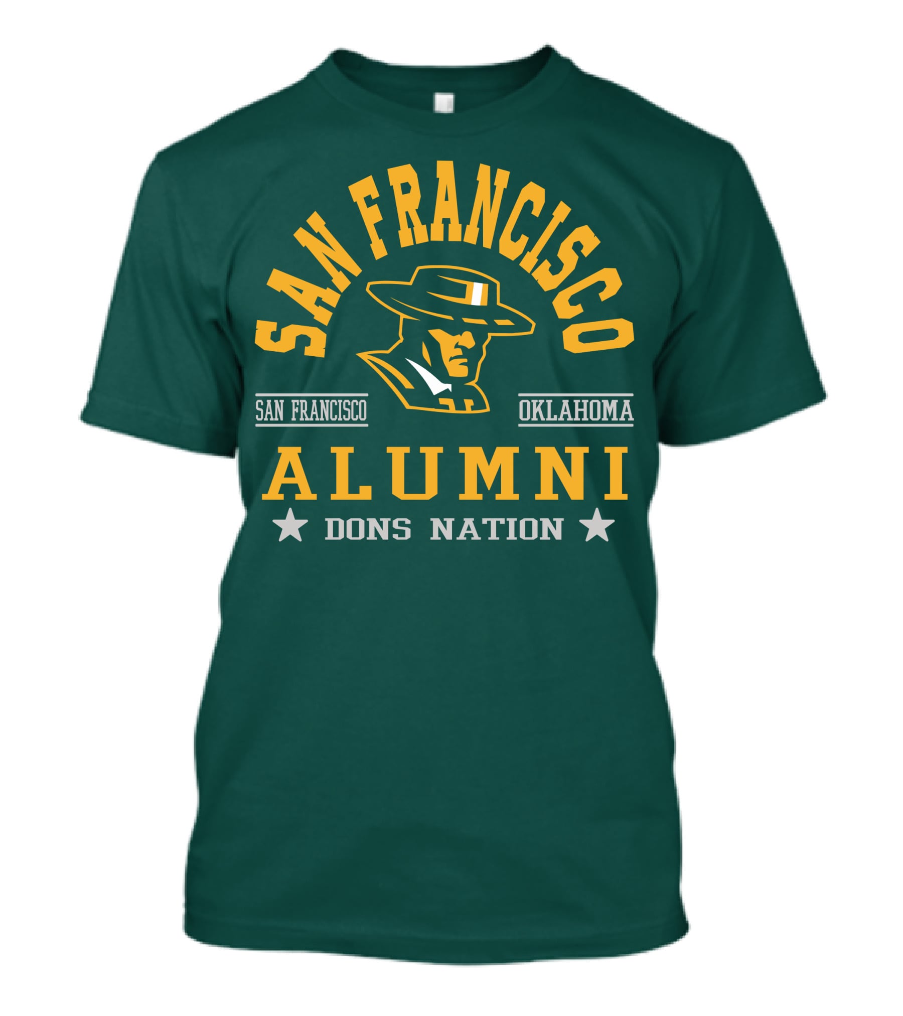 San Francisco Alumni Dons Nation Oklahoma T-Shirt
