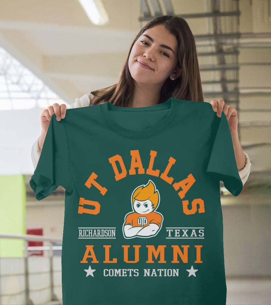 UT Dallas Alumni Comets Nation Richardson Texas T-Shirt