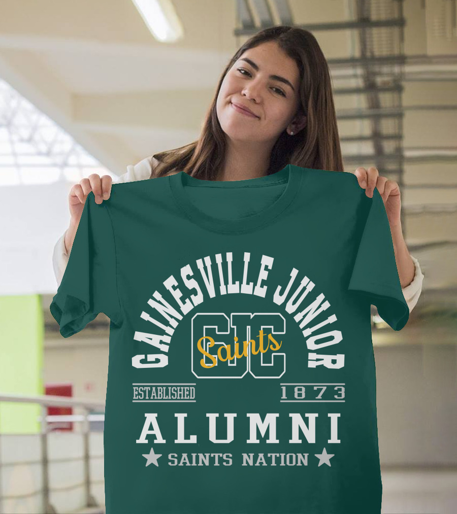 Gainesville Junior College Saints Alumni Established 1873 Saints Nation T-Shirt