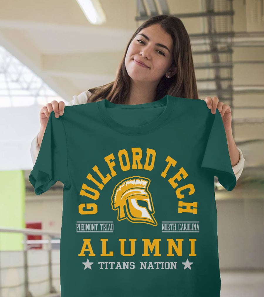 Guilford Tech Alumni Titans Nation Piedmont Triad North Carolina T-Shirt