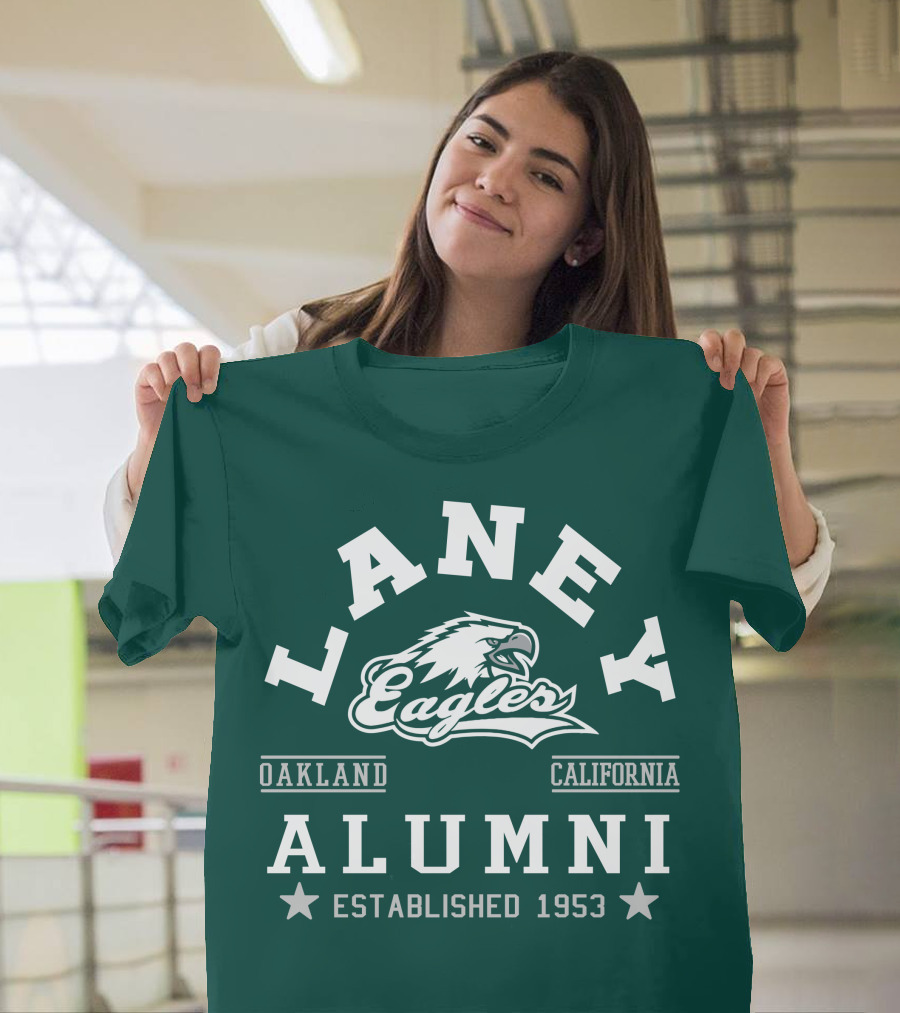 Laney Eagles Alumni Oakland California Established 1953 T-Shirt