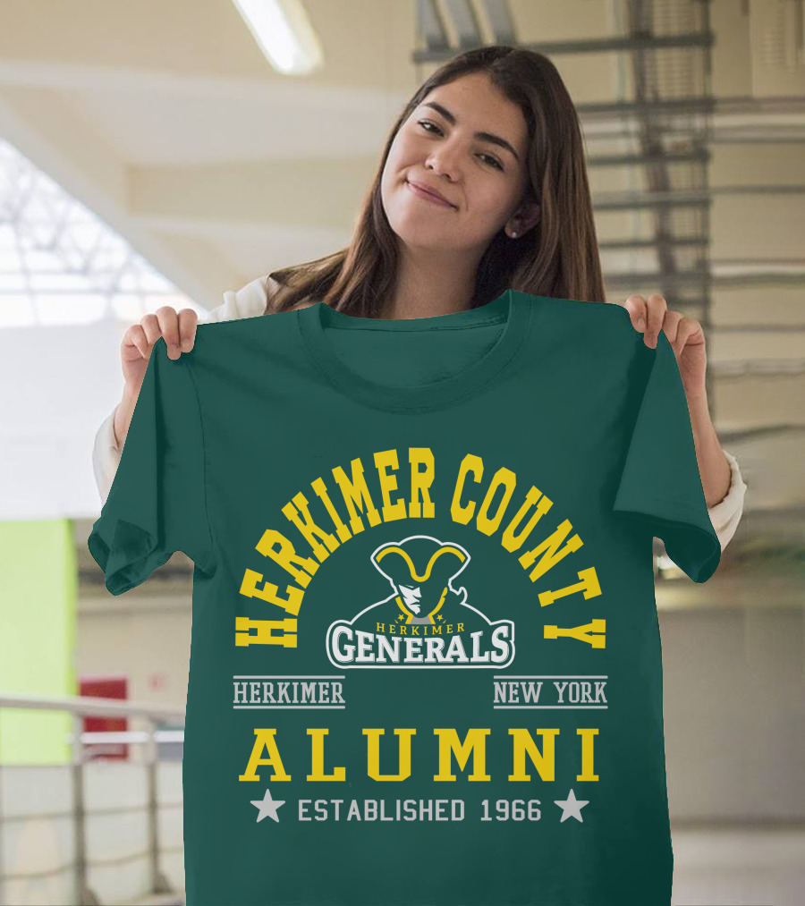 Herkimer County Generals Alumni New York Established 1966 T-Shirt