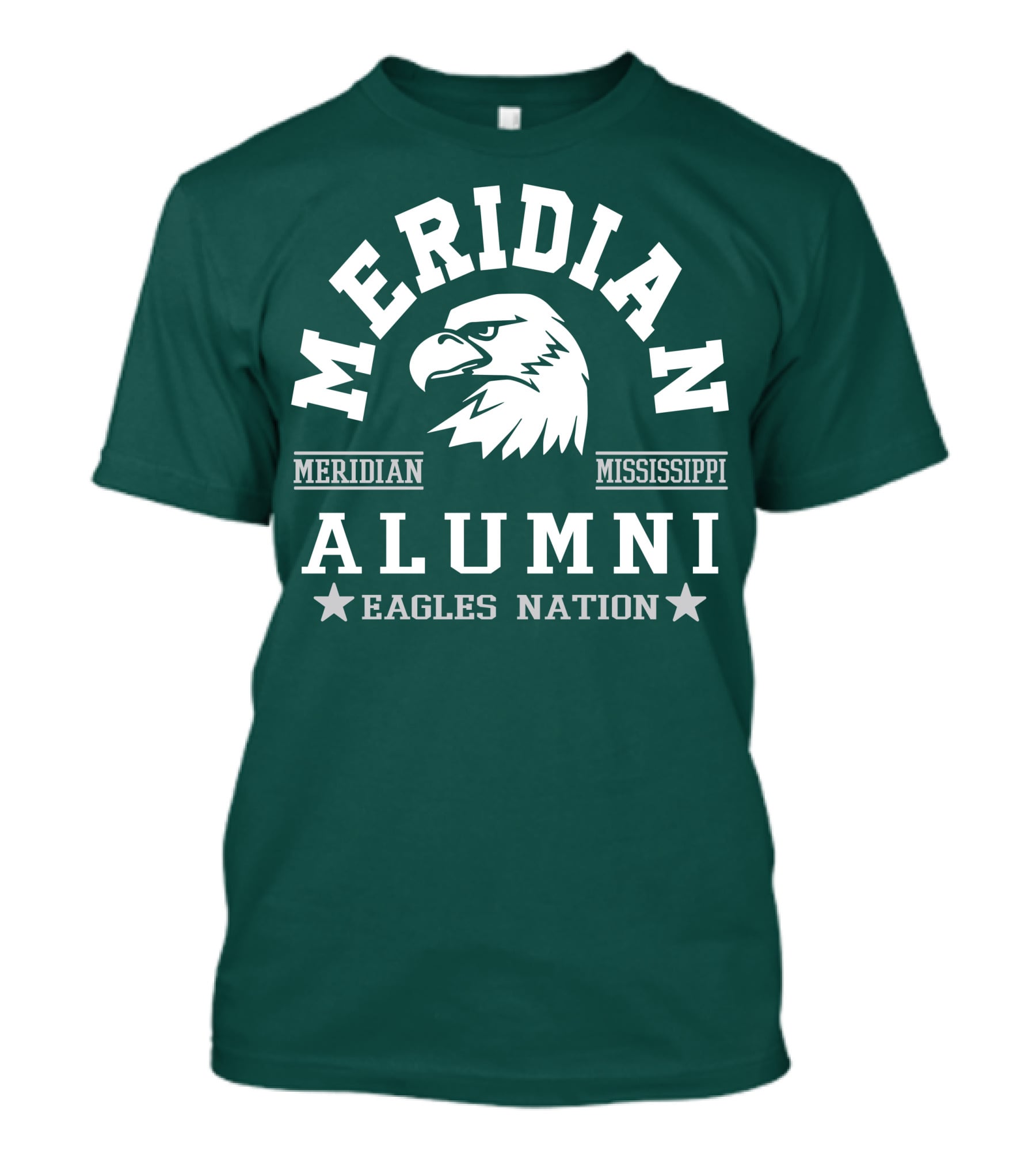 Meridian Mississippi Alumni Eagles Nation T-Shirt