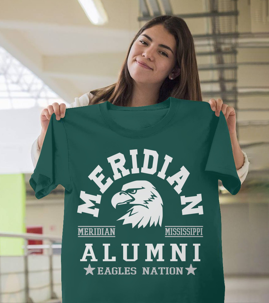 Meridian Mississippi Alumni Eagles Nation T-Shirt