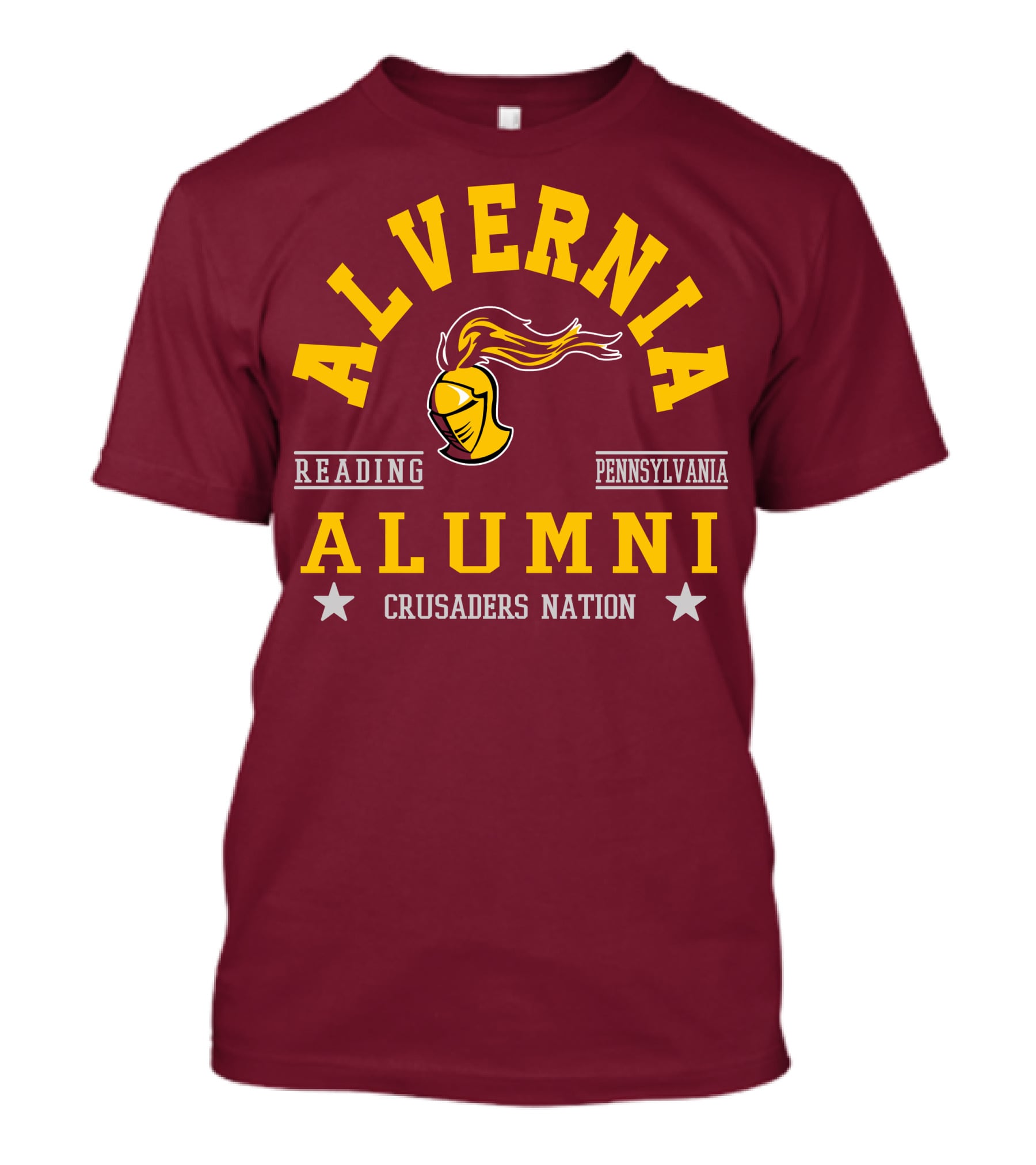 Alvernia Alumni Reading Pennsylvania Crusaders Nation T-Shirt
