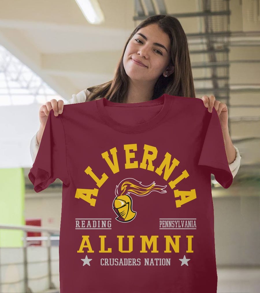 Alvernia Alumni Reading Pennsylvania Crusaders Nation T-Shirt