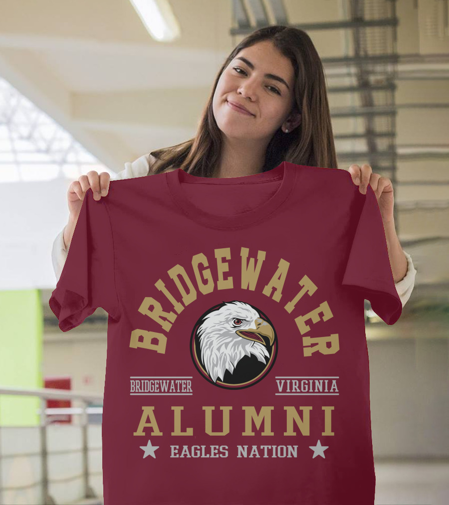 Bridgewater Virginia Alumni Eagles Nation T-Shirt