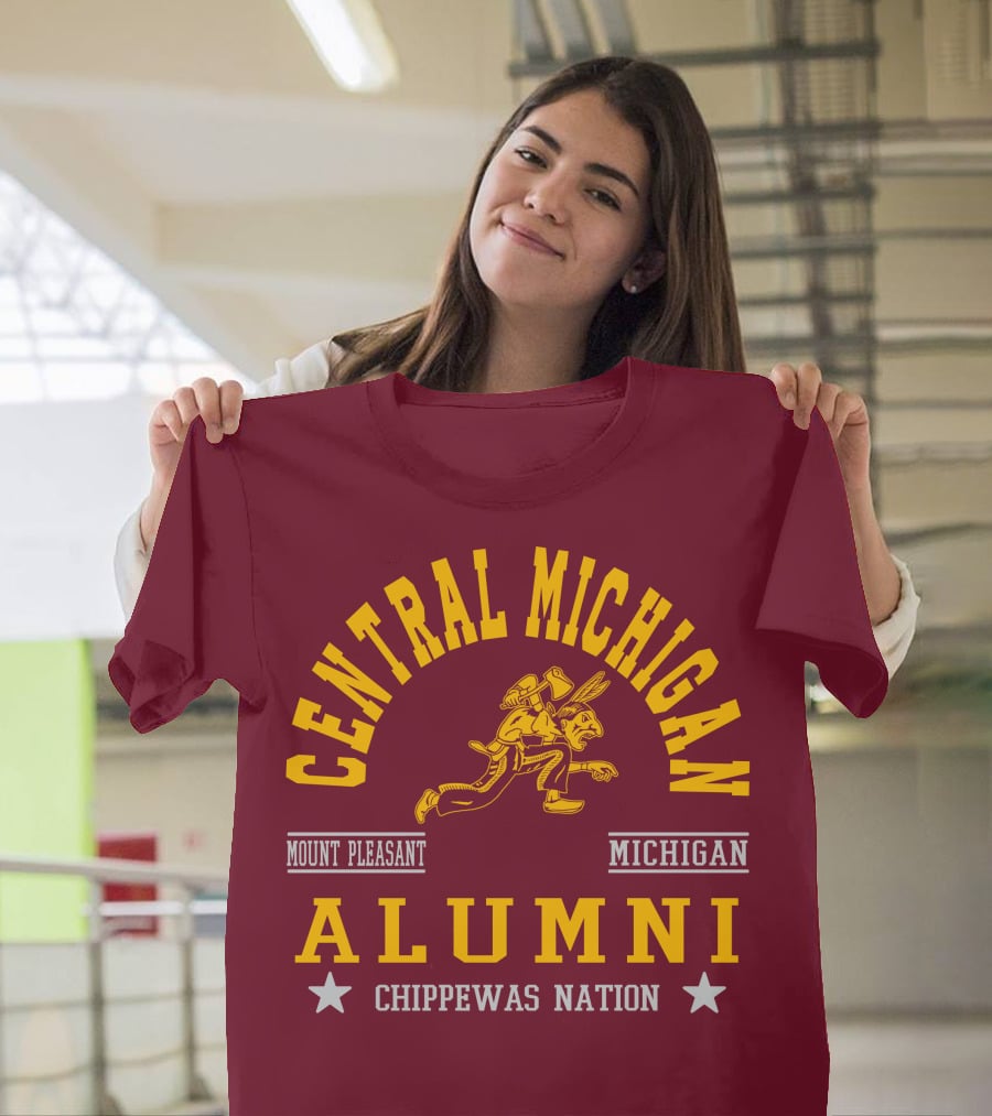 Central Michigan Alumni Mount Pleasant Chippewas Nation T-Shirt