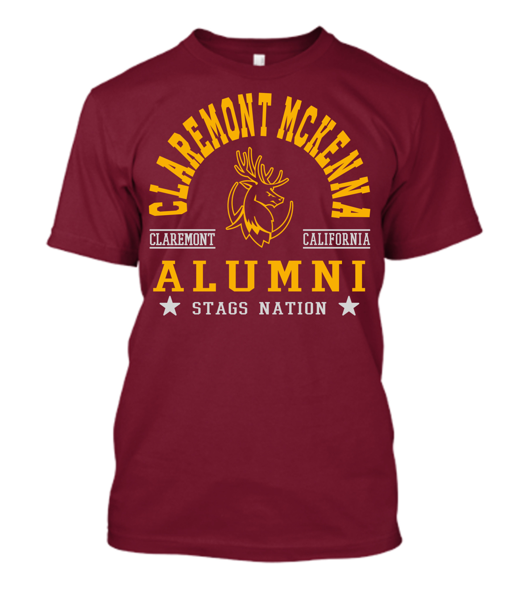 Claremont McKenna California Alumni Stags Nation T-Shirt