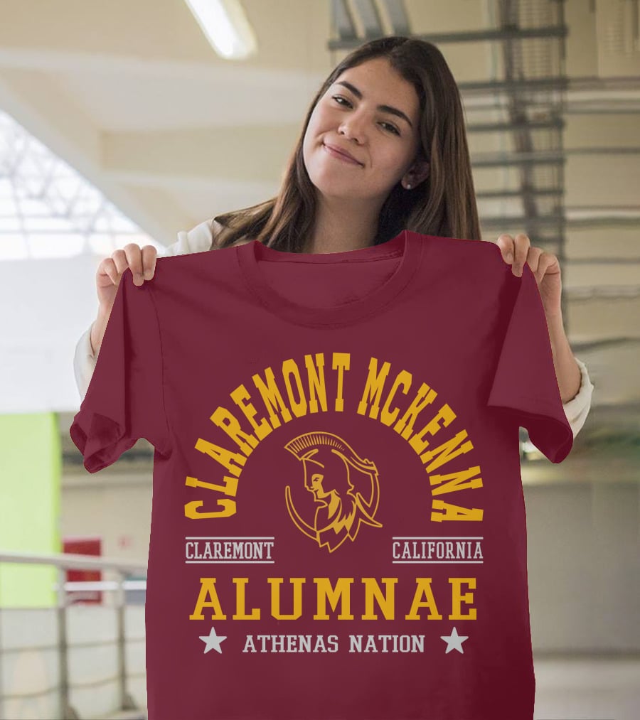 Claremont McKenna Alumnae Athenas Nation California T-Shirt