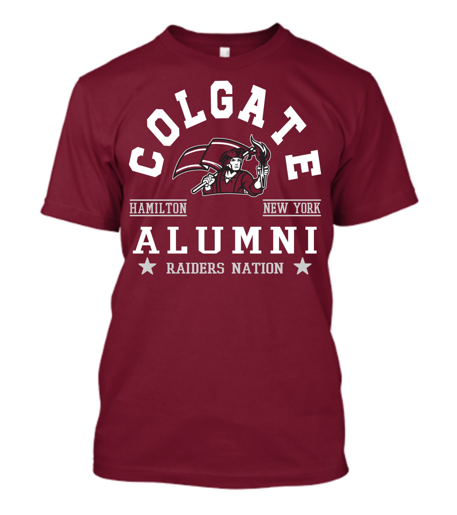 Colgate Alumni Raiders Nation Hamilton New York T-Shirt