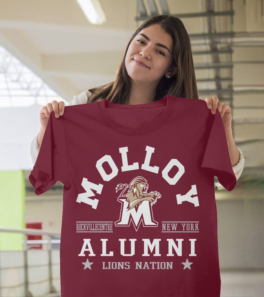 Molloy College Rockville Centre New York Alumni Lions Nation T-Shirt