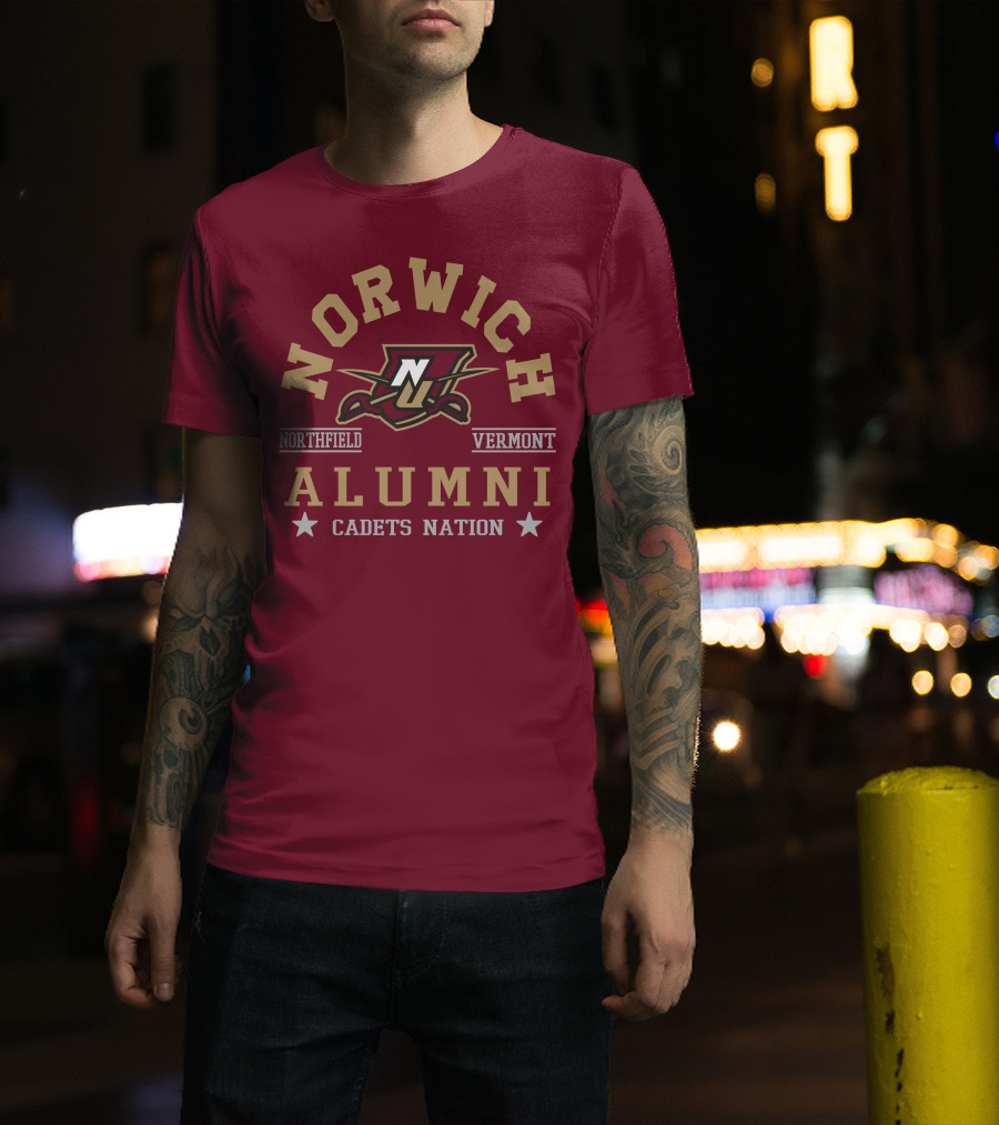 Norwich Alumni Northfield Vermont Cadets Nation T-Shirt
