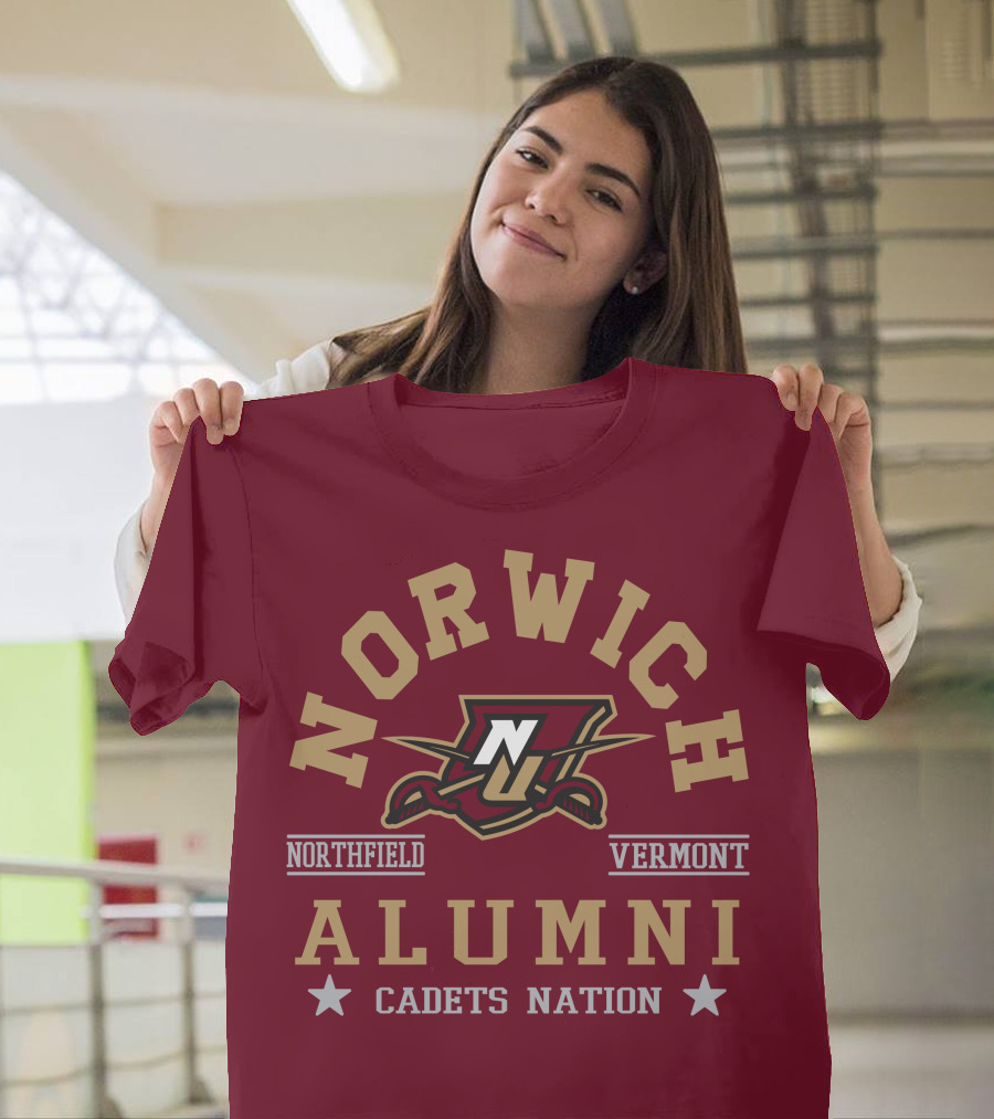 Norwich Alumni Northfield Vermont Cadets Nation T-Shirt