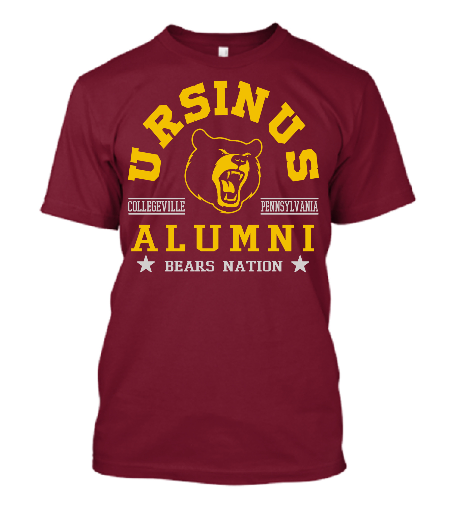 Ursinus Collegeville Pennsylvania Alumni Bears Nation T-Shirt