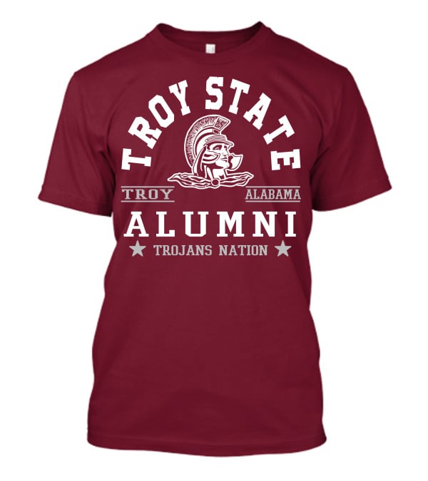 Troy State Alumni Trojans Nation Alabama T-Shirt
