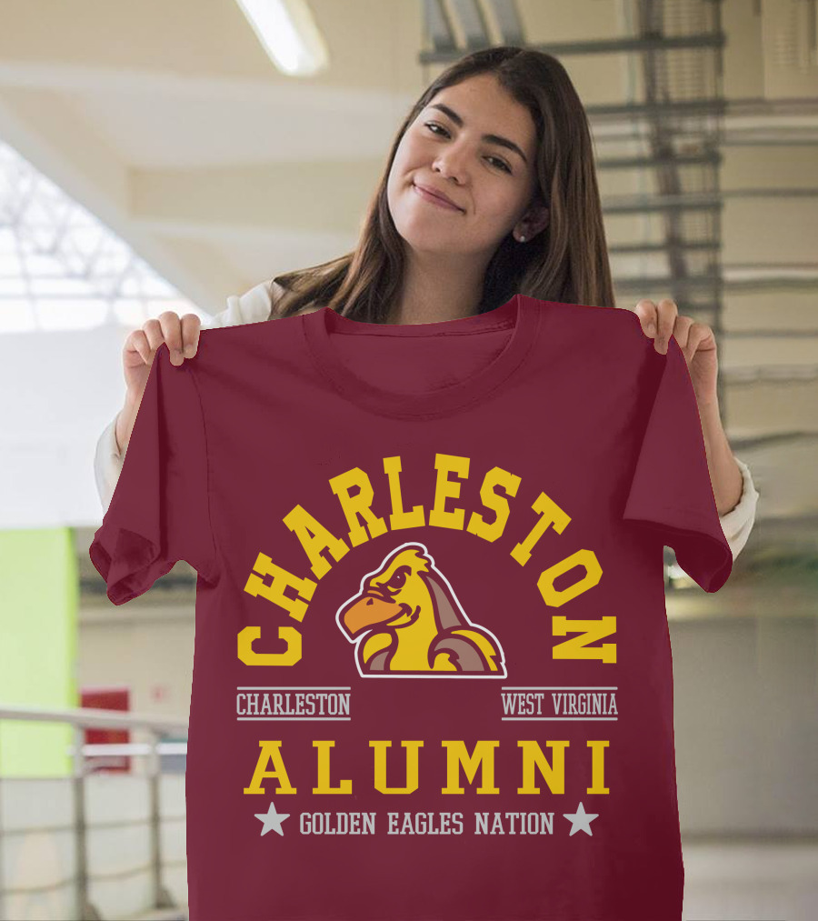 Charleston West Virginia Alumni Golden Eagles Nation T-Shirt