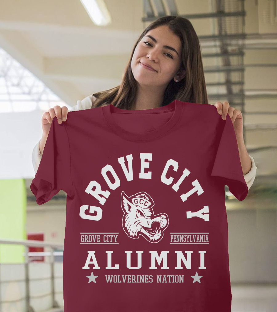Grove City College Alumni Wolverines Nation Pennsylvania T-Shirt