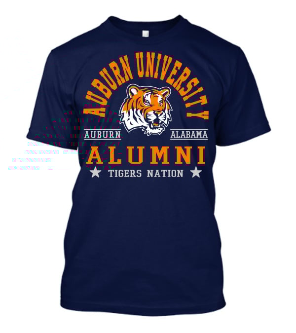 Auburn University Alumni Tigers Nation Auburn Alabama T-Shirt