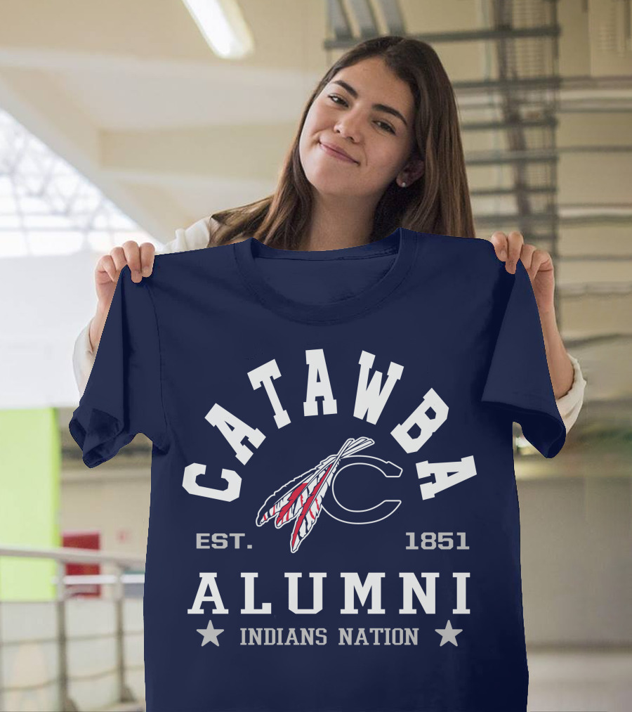 Catawba Alumni Indians Nation Est. 1851 T-Shirt