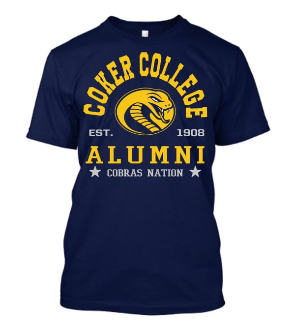 Coker College Alumni Cobras Nation Est. 1908 T-Shirt
