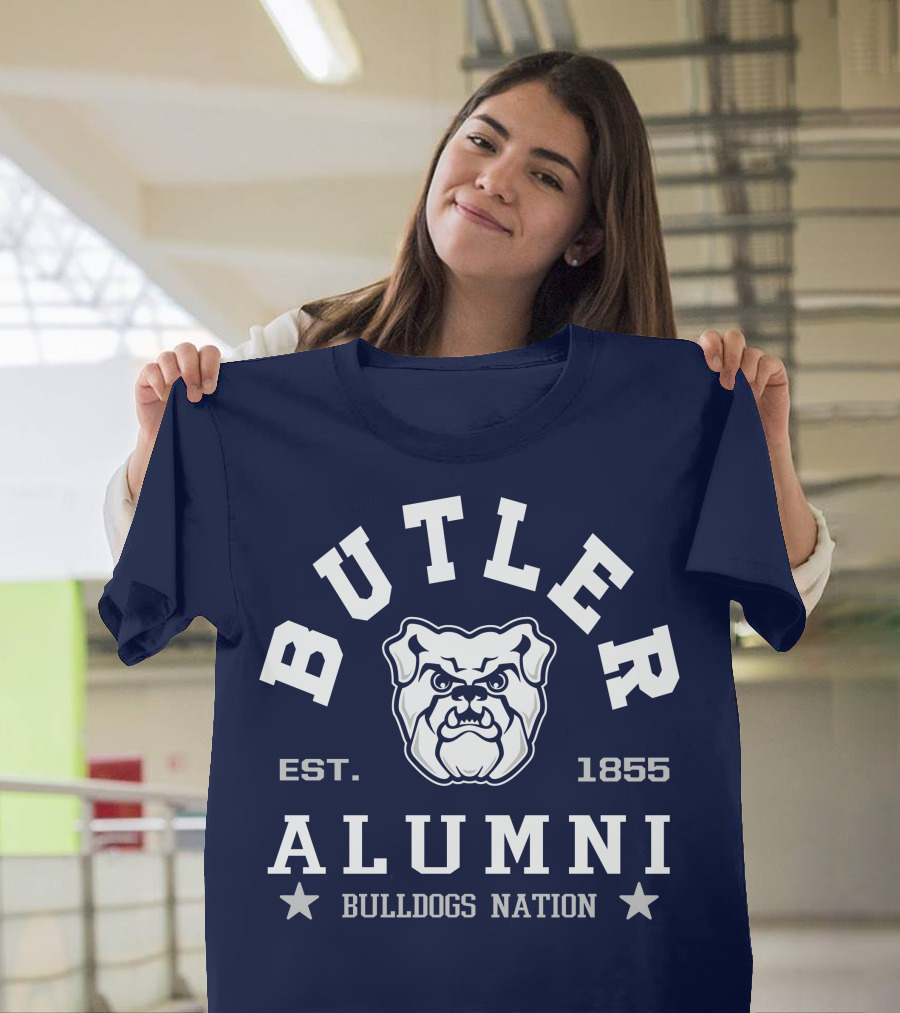 Butler Alumni Bulldogs Nation Est. 1855 T-Shirt