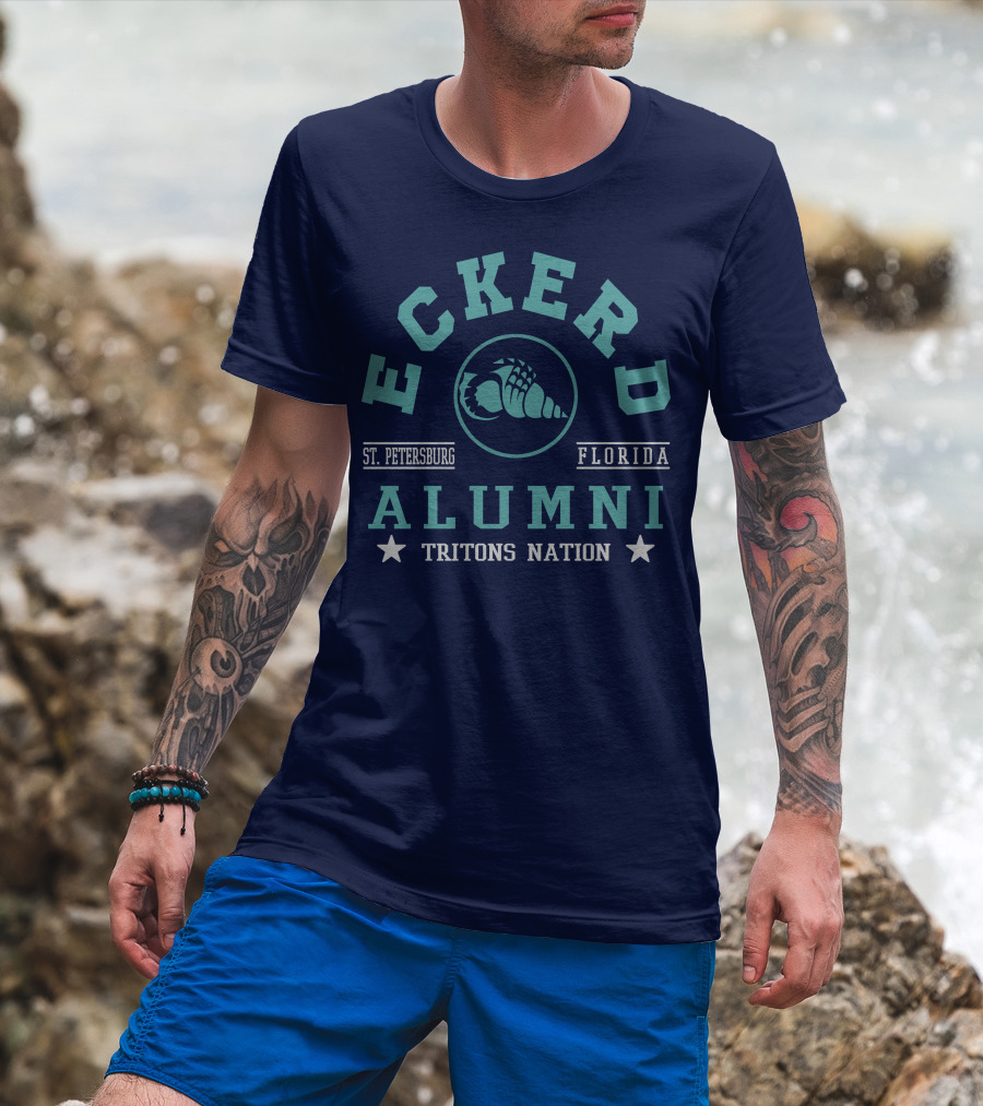 Eckerd College Alumni St. Petersburg Florida Tritons Nation T-Shirt
