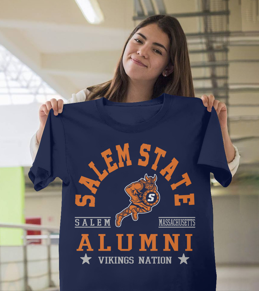 Salem State Massachusetts Alumni Vikings Nation T-Shirt
