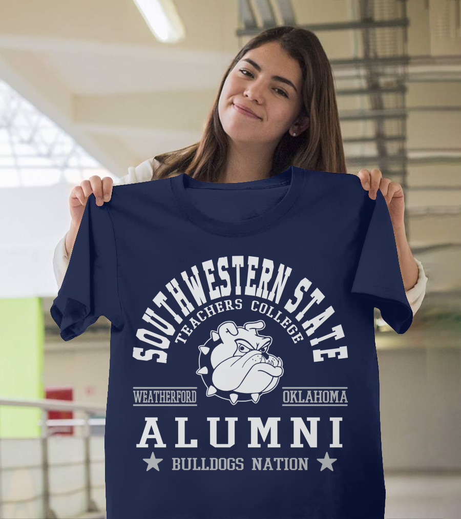 Southwestern State Teachers College Alumni Bulldogs Nation Weatherford Oklahoma T-Shirt