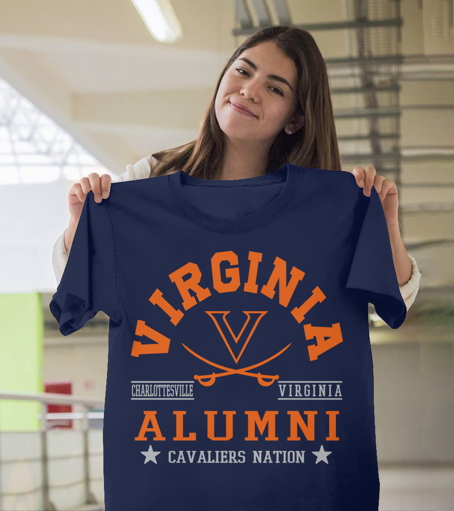 Virginia Alumni Cavaliers Nation Charlottesville Virginia T-Shirt