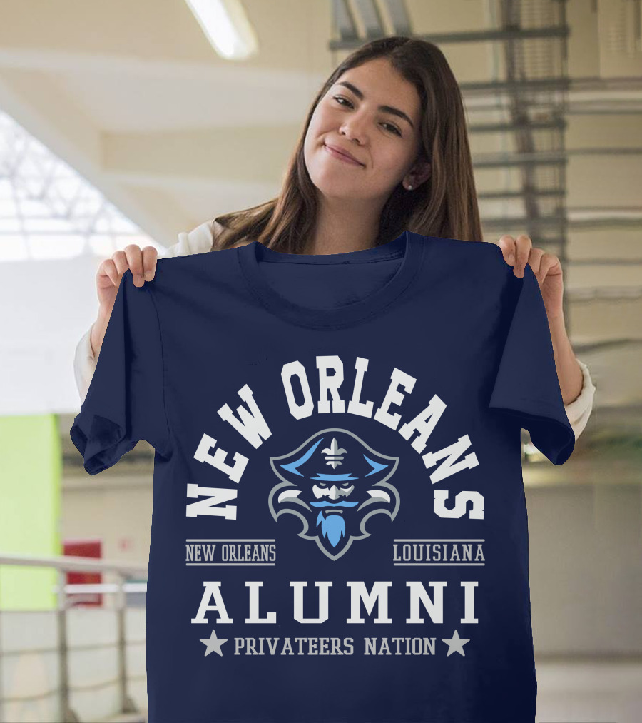 New Orleans Louisiana Alumni Privateers Nation T-Shirt
