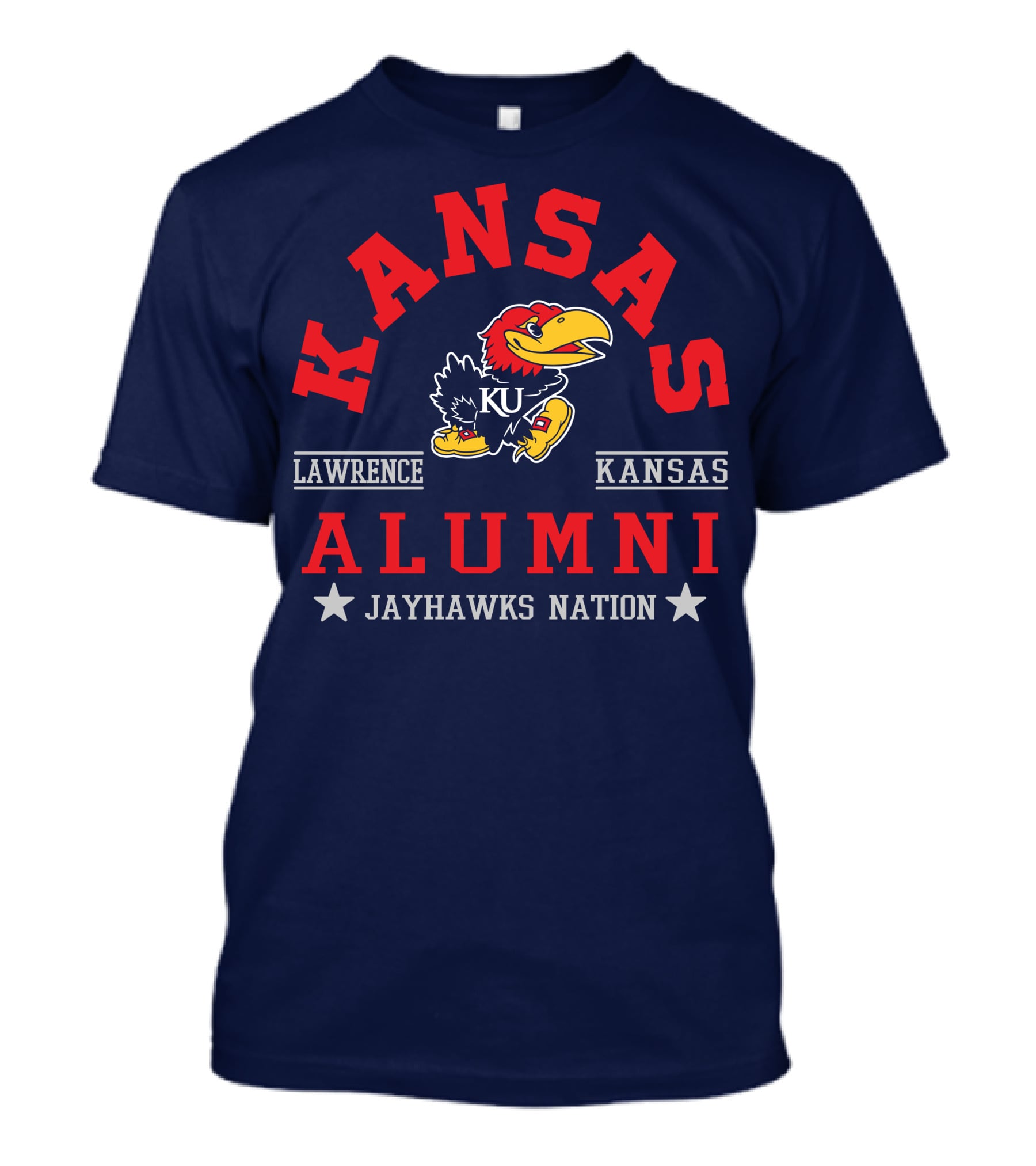 Kansas Alumni Jayhawks Nation Lawrence Kansas T-Shirt