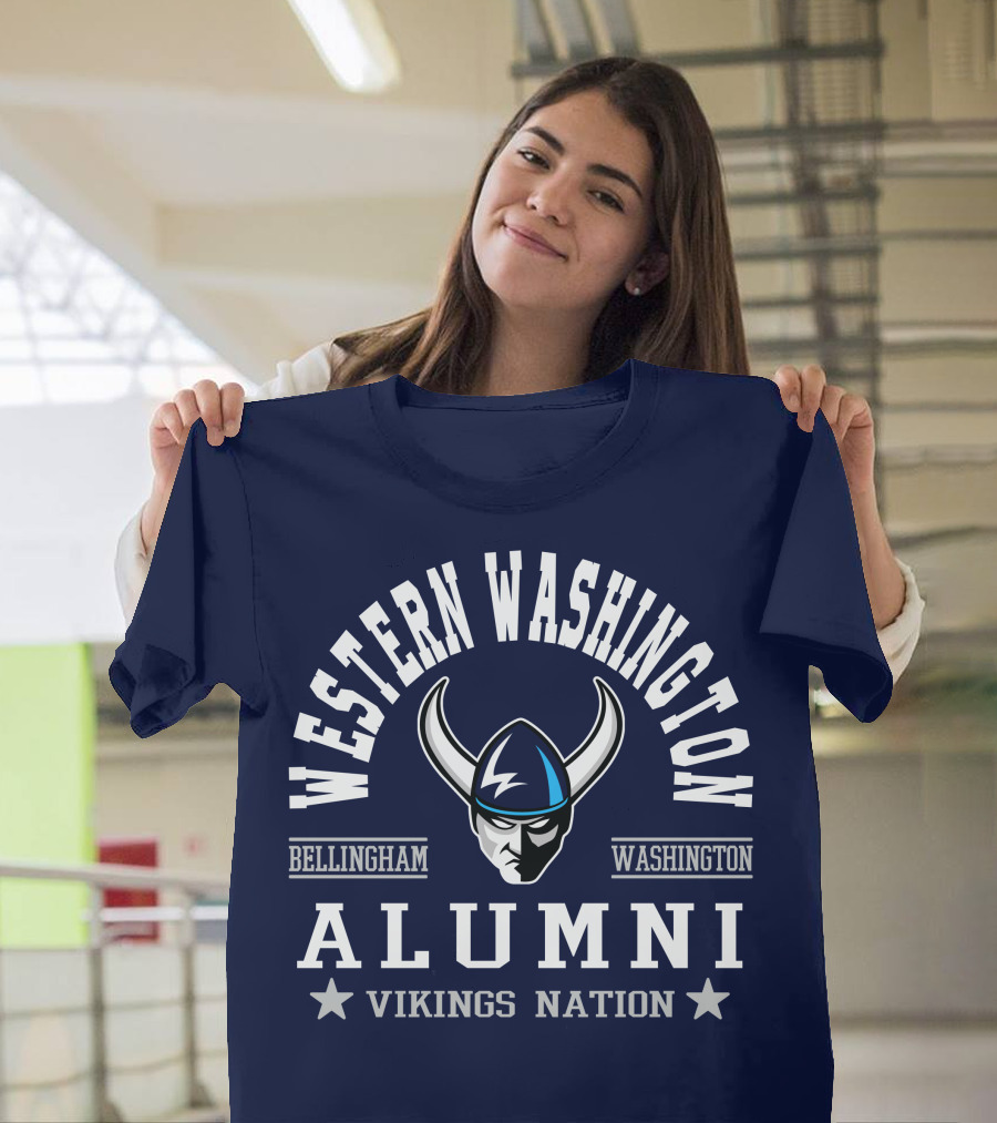 Western Washington Alumni Bellingham Vikings Nation T-Shirt
