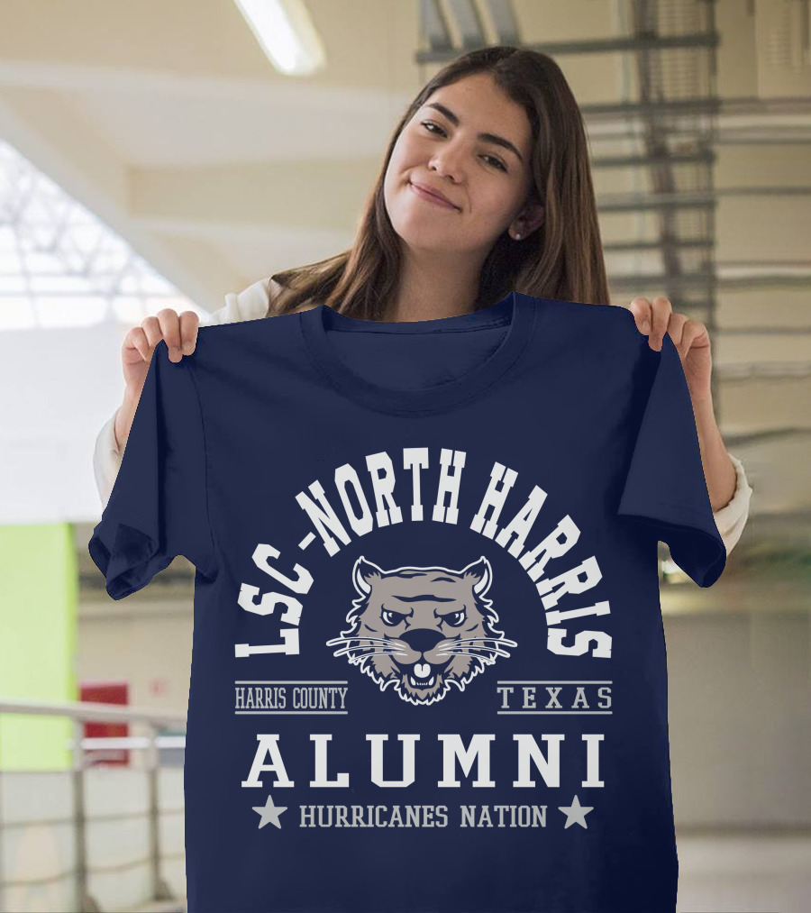 LSC-North Harris Alumni Harris County Texas Hurricanes Nation T-Shirt