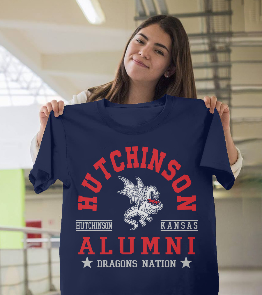 Hutchinson Kansas Alumni Dragons Nation T-Shirt