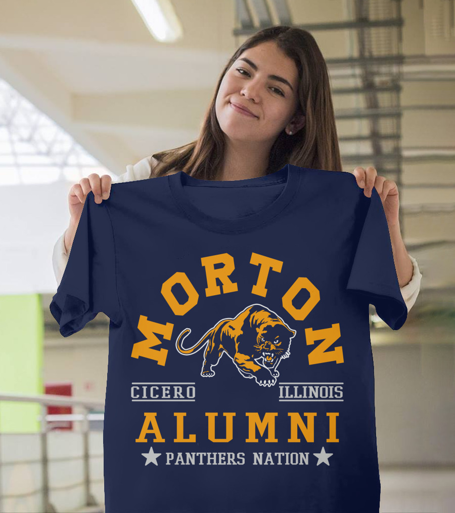 Morton College Alumni Cicero Illinois Panthers Nation T-Shirt