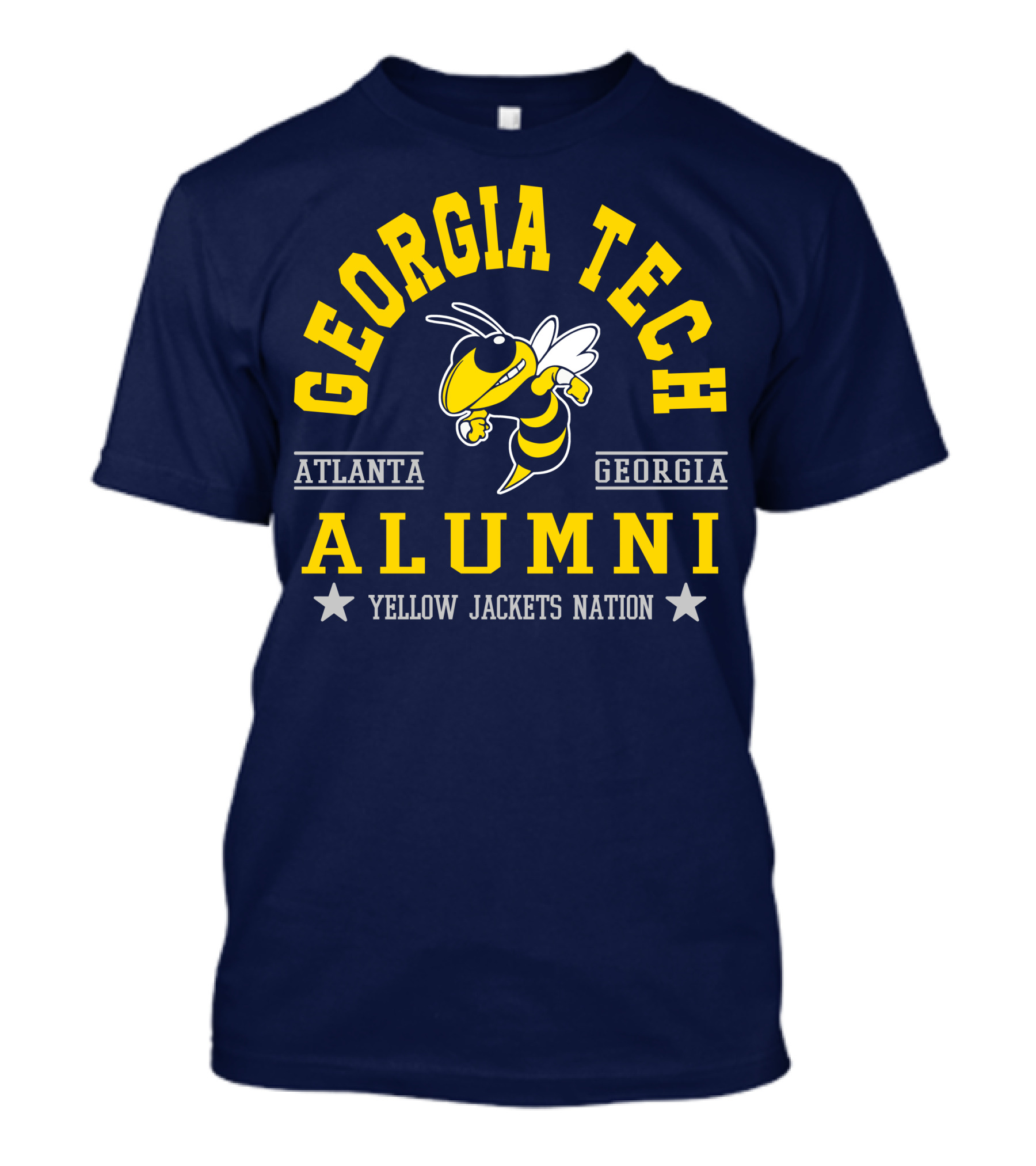 Georgia Tech Alumni Yellow Jackets Nation Atlanta Georgia T-Shirt