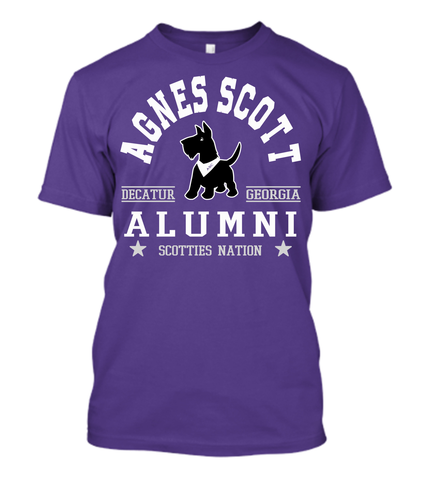 Agnes Scott College Alumni Scotties Nation Decatur Georgia T-Shirt
