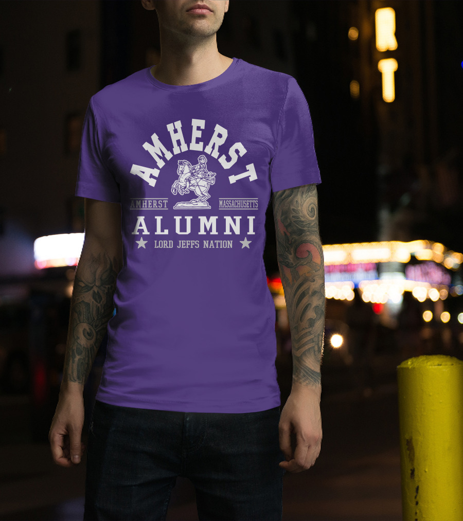 Amherst Alumni Lord Jeffs Nation Massachusetts T-Shirt