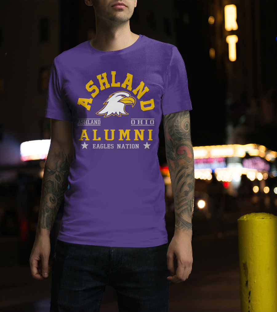 Ashland Ohio Eagles Alumni Nation T-Shirt