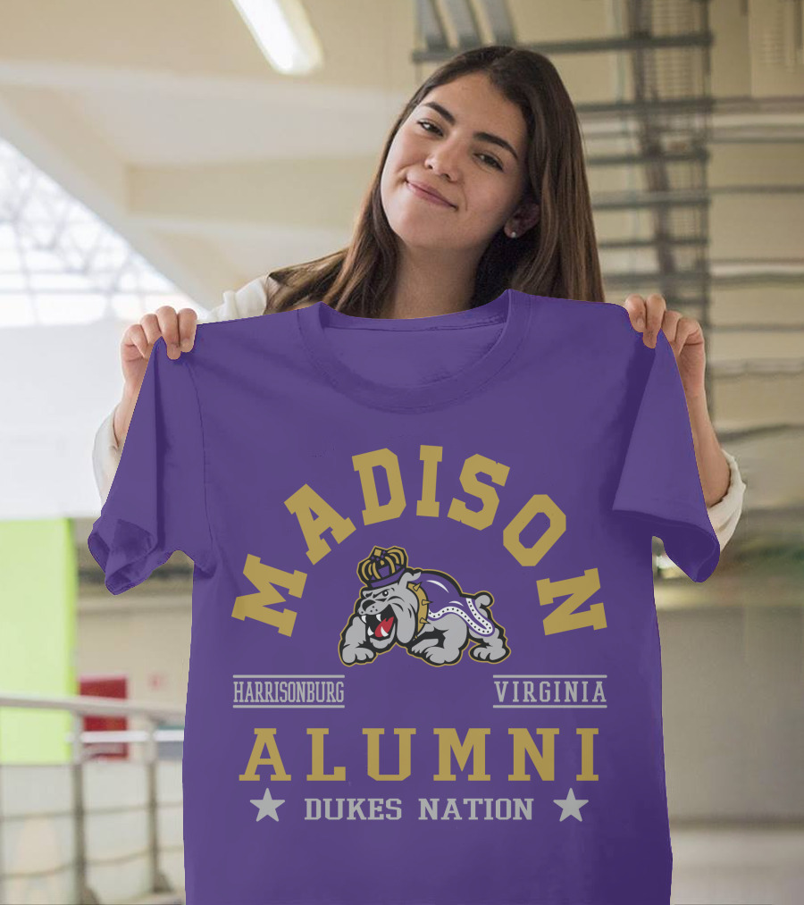Madison Alumni Dukes Nation Harrisonburg Virginia T-Shirt