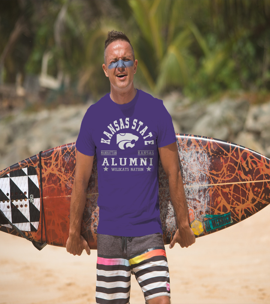 Kansas State Alumni Wildcats Nation Manhattan Kansas T-Shirt