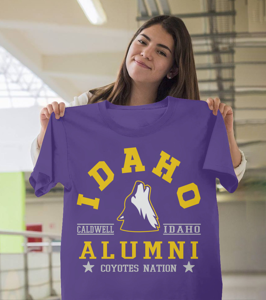 Idaho Alumni Caldwell Coyotes Nation T-Shirt